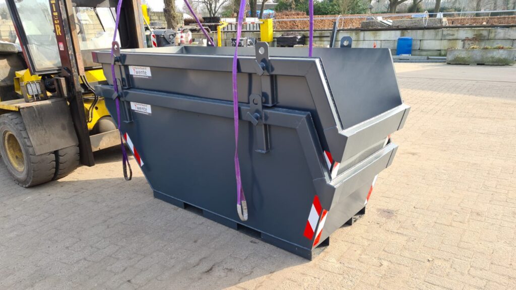 2,5 m3 portaalarmcontainer HEFTRUCK UITVOERING. 