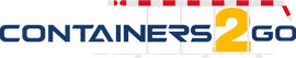 Dit is het logo van Containers2Go