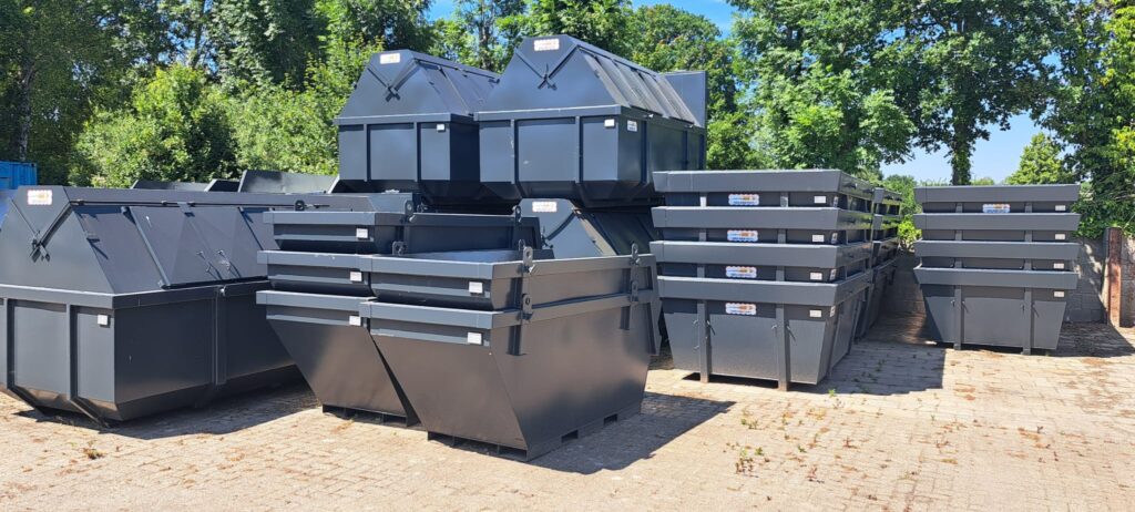 Royale voorraad portaal en afzetcontainers. Vandaag besteld, vandaag afhalen !