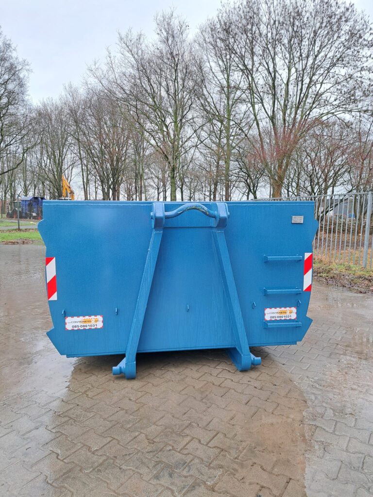 B.A.S. Transport Lijnden bestelde deze 15m3 container Zeeuws model eenvoudig online; gemak dient de mens! We wensen veel werkplezier met deze aankoop.